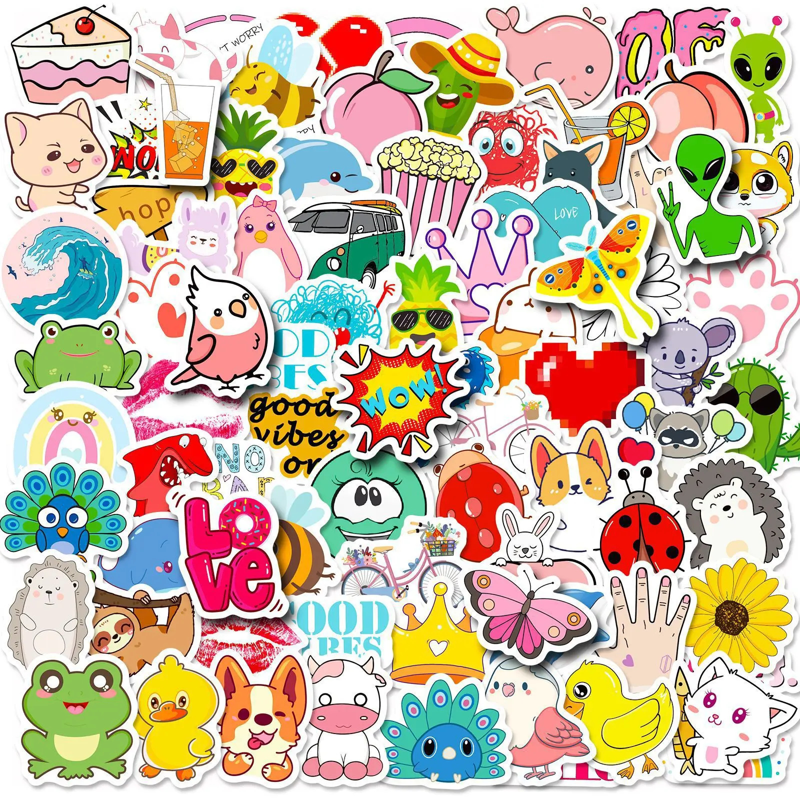 100Pcs Mini VSCO Stickers Aesthetic Cute Vinyl Decals Waterproof Water Bottle Laptop Planner Scrapbook Teen Girl Kids Toy Gift
100Pcs Mini VSCO Stickers Aesthetic Cute Vinyl Decals Waterproof Water Bottle Laptop Planner Scrapbook Teen Girl Kids Toy Gift