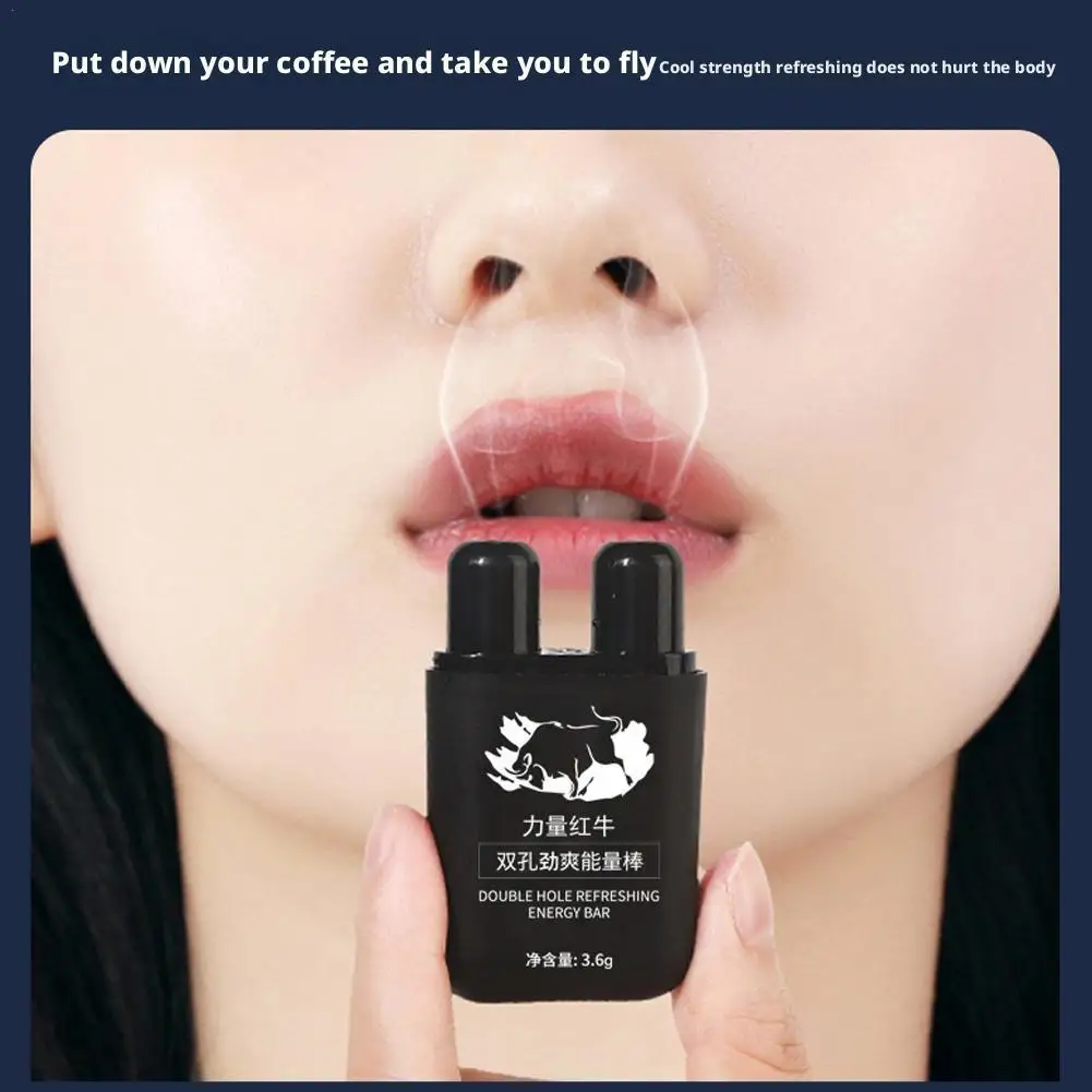Multiple flavors Nose Breathing Stick Double Holes Refreshing Inhaler Nasal Stick Wake Up Stick Avoid Sleepiness Aromatherapy
Multiple flavors Nose Breathing Stick Double Holes Refreshing Inhaler Nasal Stick Wake Up Stick Avoid Sleepiness Aromatherapy