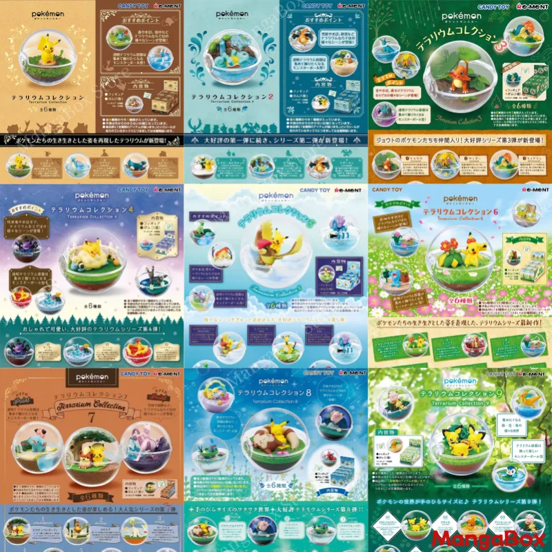 Коллекционные фигурки Re-Ment Pokémon Terrarium: Набор игрушек с Пикачу, Мьюту, Райку, Сайтером, Псайдаком
Коллекционные фигурки Re-Ment Pokémon Terrarium: Набор игрушек с Пикачу, Мьюту, Райку, Сайтером, Псайдаком