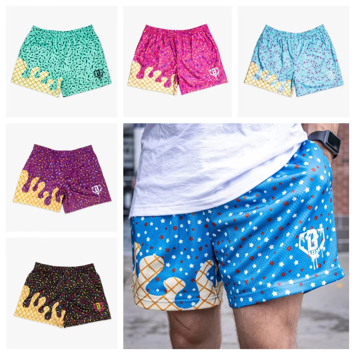 2026Summer Fashion New Baseball 101 Ice Cream Candy Series Kids Casual Beach Shorts Adult Breathabl
2026Summer Fashion New Baseball 101 Ice Cream Candy Series Kids Casual Beach Shorts Adult Breathabl