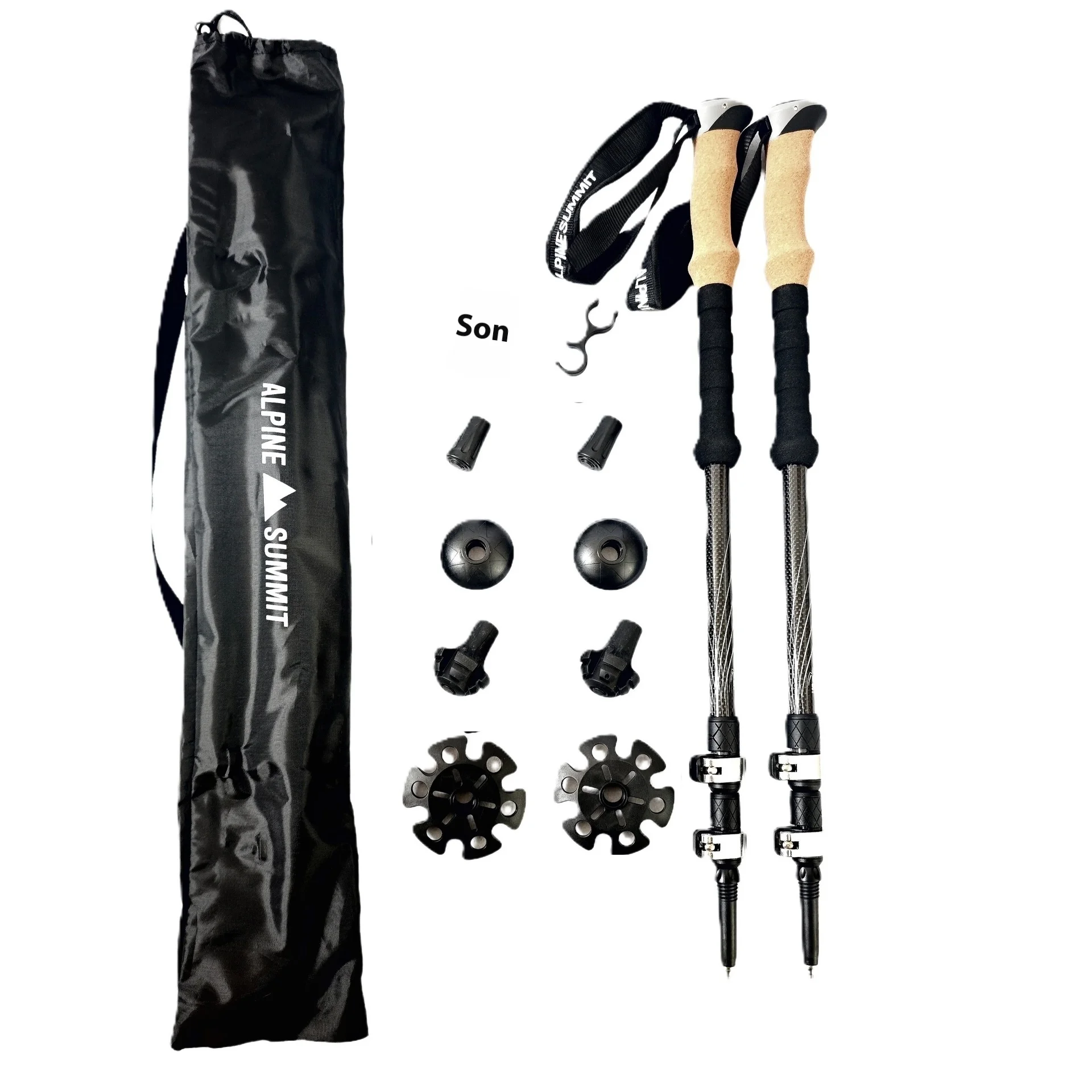 Professional Lightweight Carbon Fiber HIKING POLE for Outdoor Mountaineering & Trekking Premium Quality Walking Sticks Equipment
Professional Lightweight Carbon Fiber HIKING POLE for Outdoor Mountaineering & Trekking Premium Quality Walking Sticks Equipment