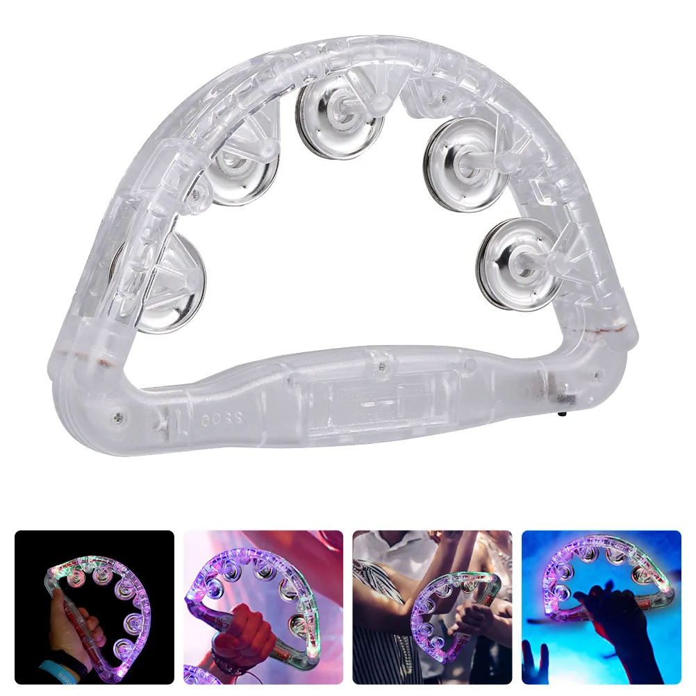 Glowing Hand Ring Small Bells Handbell Handbells for Children Rattle Hands Kids 
Glowing Hand Ring Small Bells Handbell Handbells for Children Rattle Hands Kids