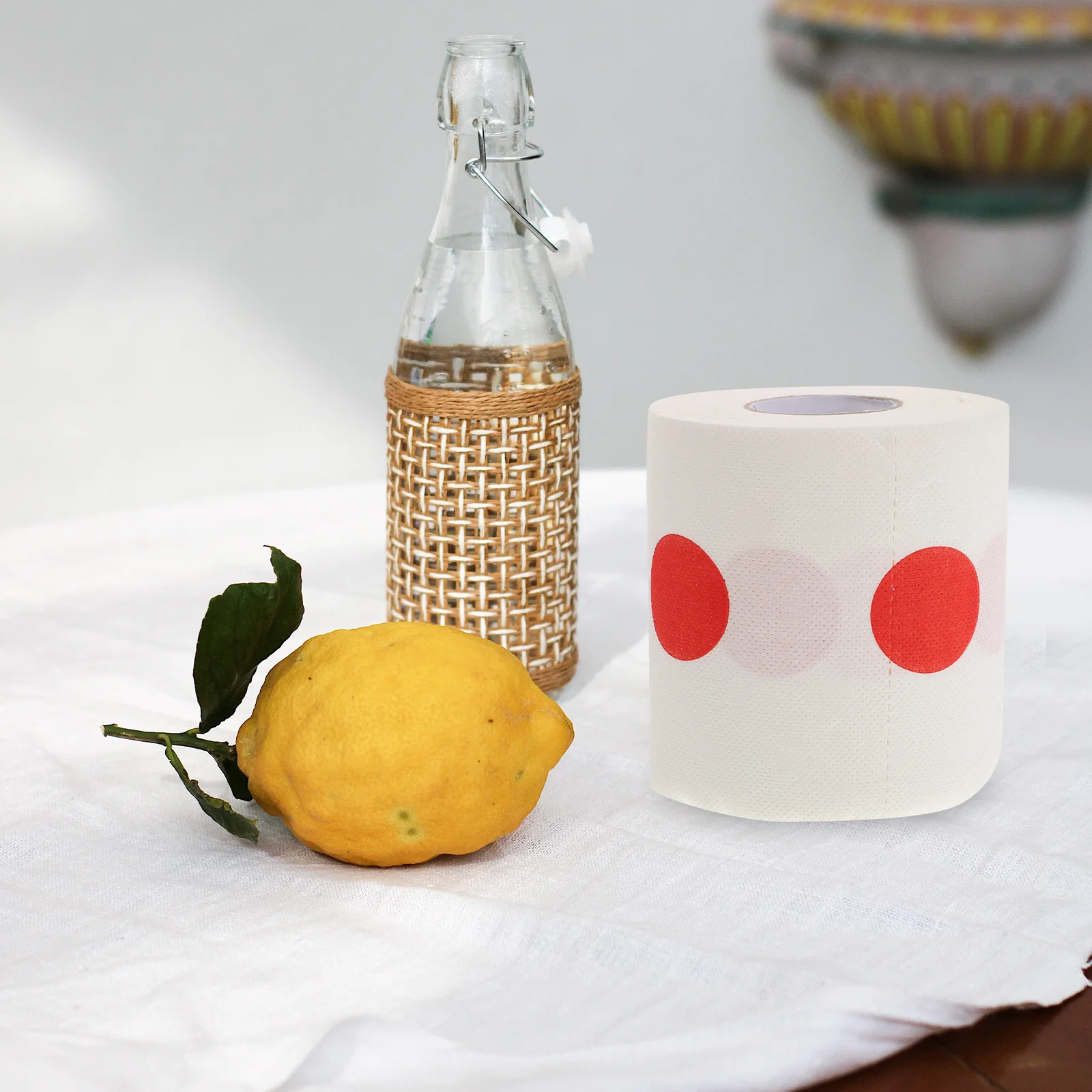 Toilet Paper Roll Japanese Flag Design Festive Holiday Decorative Bathroom Soft Tissue Sale Stickers Toilet Paper
Toilet Paper Roll Japanese Flag Design Festive Holiday Decorative Bathroom Soft Tissue Sale Stickers Toilet Paper