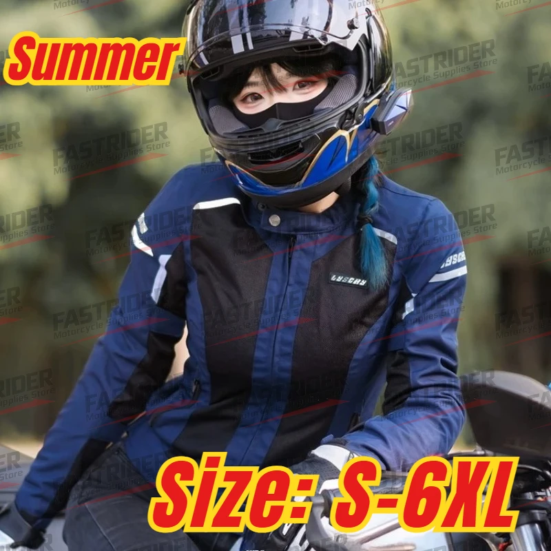 LYSCHY Motorcycle Riding Suit Summer Mesh Men's and Women's Anti-drop Breathable Motorcycle Jacket Racing Suit Large Size
LYSCHY Motorcycle Riding Suit Summer Mesh Men's and Women's Anti-drop Breathable Motorcycle Jacket Racing Suit Large Size