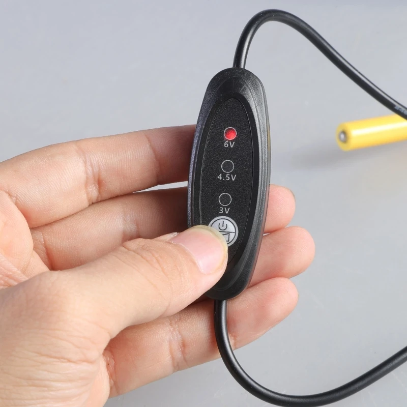 USB 5V 2A to 3V 4.5V 6V Power Supply Cable Replace AA LR6 Batteries for Clocks Fan and Remote Controls K1KF
USB 5V 2A to 3V 4.5V 6V Power Supply Cable Replace AA LR6 Batteries for Clocks Fan and Remote Controls K1KF