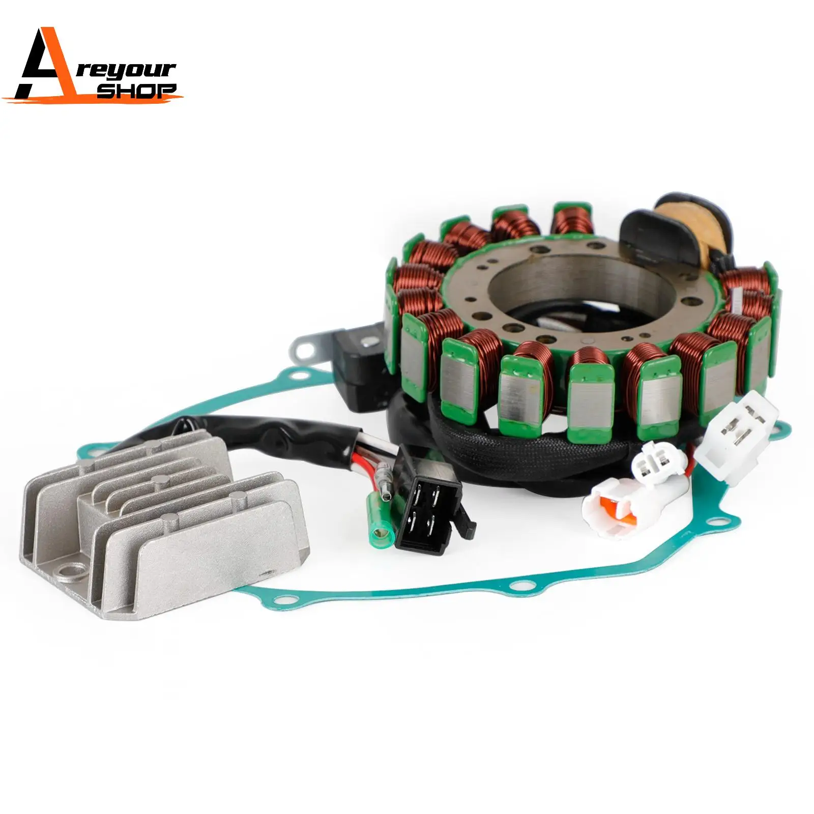 Regulator Rectifier Magneto Stator Gasket Kit for Yamaha Big Bear 350 4WD 1995-1996
Regulator Rectifier Magneto Stator Gasket Kit for Yamaha Big Bear 350 4WD 1995-1996