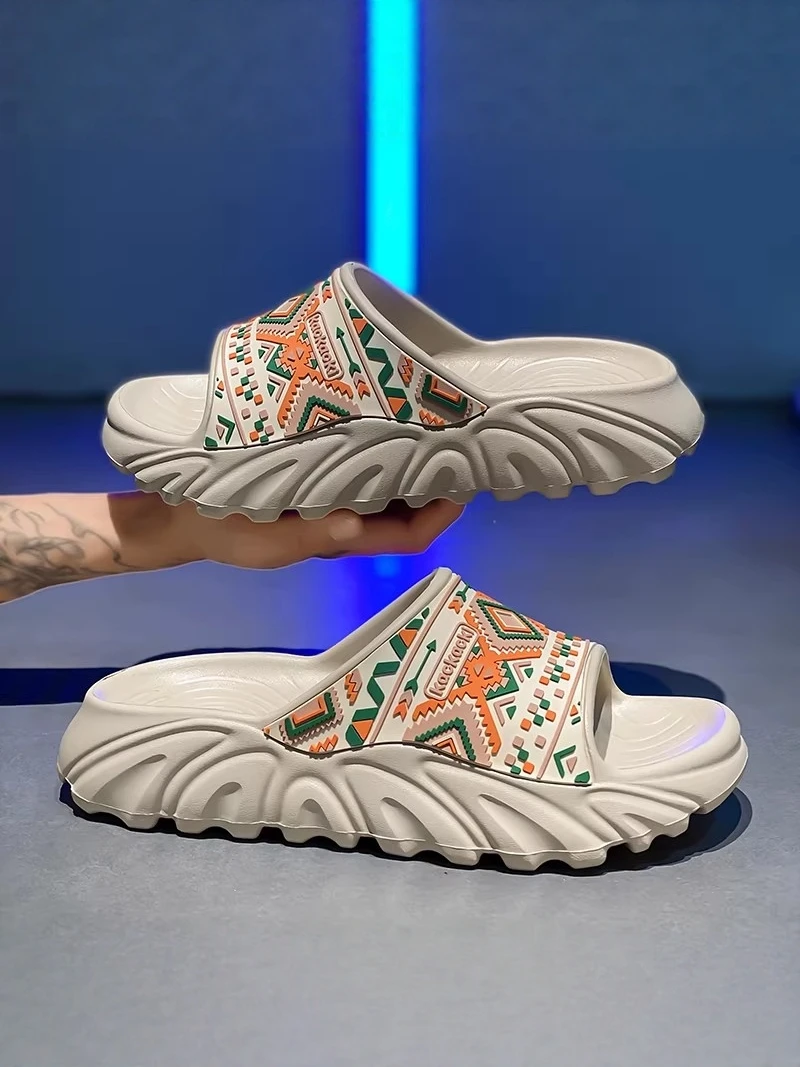 Men's Summer Thick Bottom Slip-On Shoes Anti-Slip Wear-Resistant Home Bathing Slippers Casual Flat EVA Slippers for Youth
Men's Summer Thick Bottom Slip-On Shoes Anti-Slip Wear-Resistant Home Bathing Slippers Casual Flat EVA Slippers for Youth