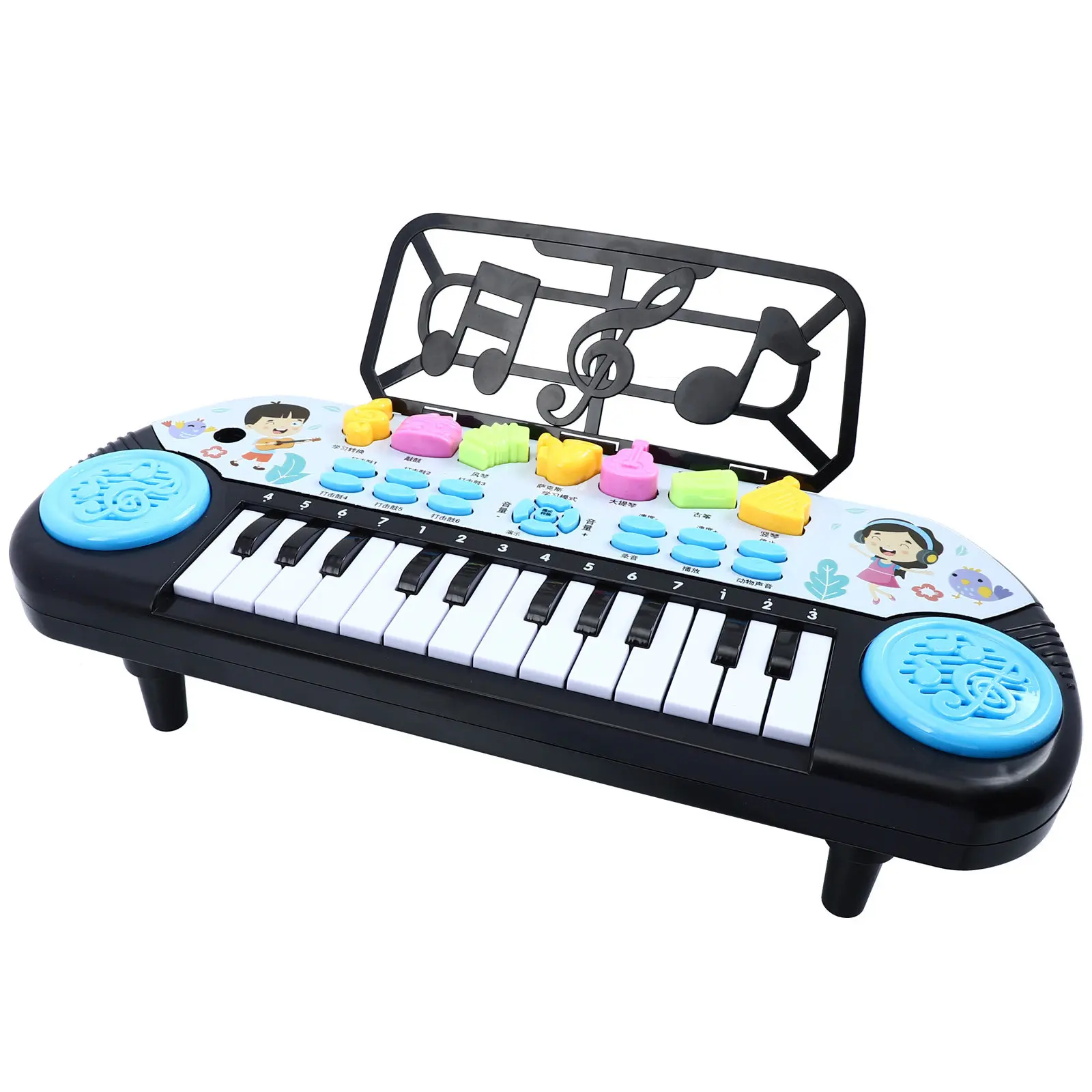 Electronic Early Education Piano Simple Plastic Musical Electronic Keyboard Creative Recording Playback Educational Music
Electronic Early Education Piano Simple Plastic Musical Electronic Keyboard Creative Recording Playback Educational Music