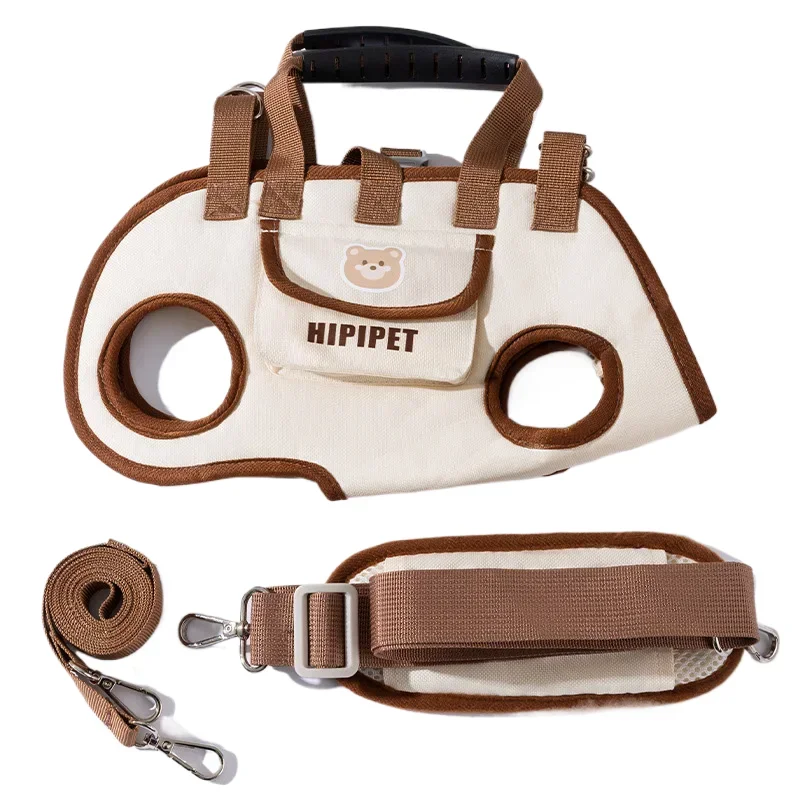 Hands-free Adjustable Traction Dog Bag, Breathable Portable Pet Carrier For Senior/injured Dogs, Easy-clean Support Pet Sling
Hands-free Adjustable Traction Dog Bag, Breathable Portable Pet Carrier For Senior/injured Dogs, Easy-clean Support Pet Sling