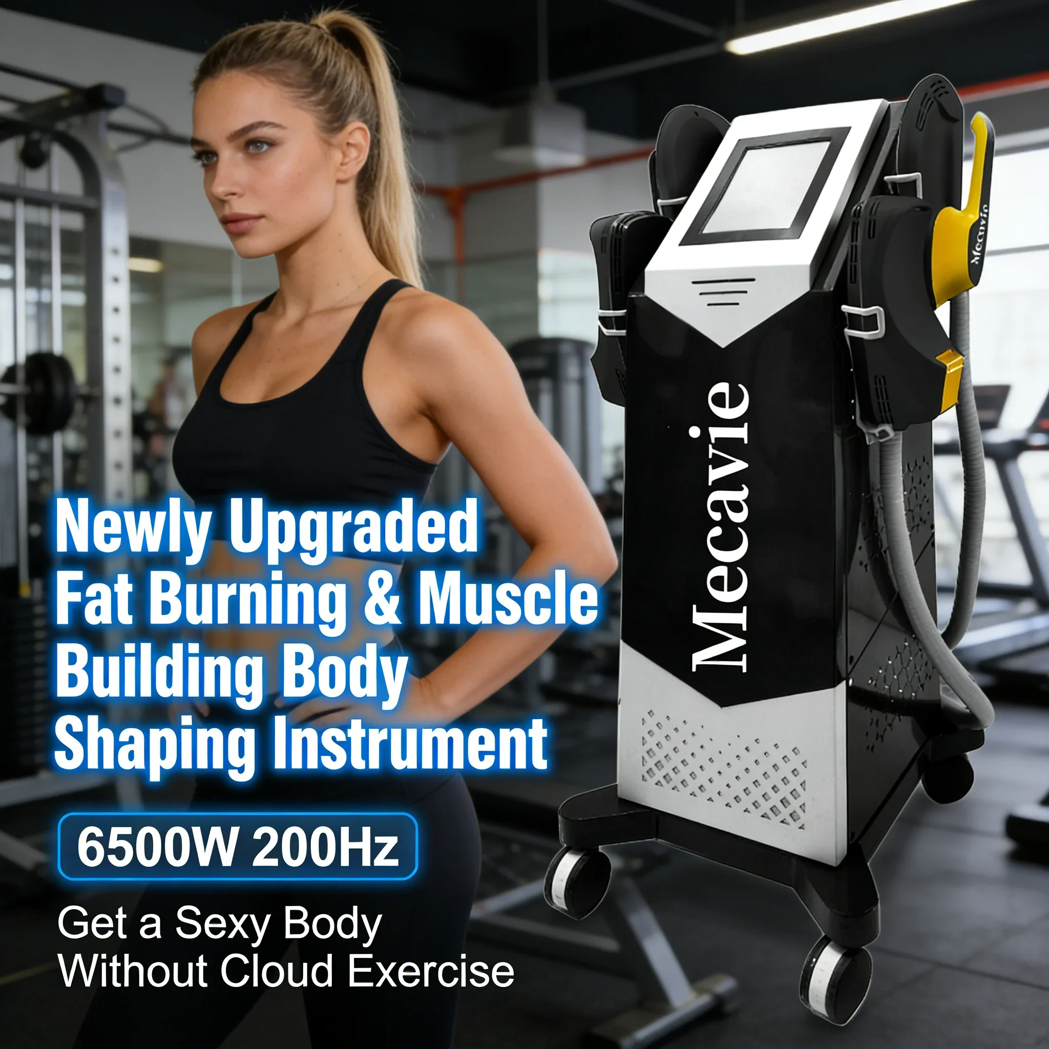 Mecavie Massage Chair New RF Machine 6500W 2026 Body Shaping Technology Electro Muscle Stimulation for Butt Build Pelvic
Mecavie Massage Chair New RF Machine 6500W 2026 Body Shaping Technology Electro Muscle Stimulation for Butt Build Pelvic