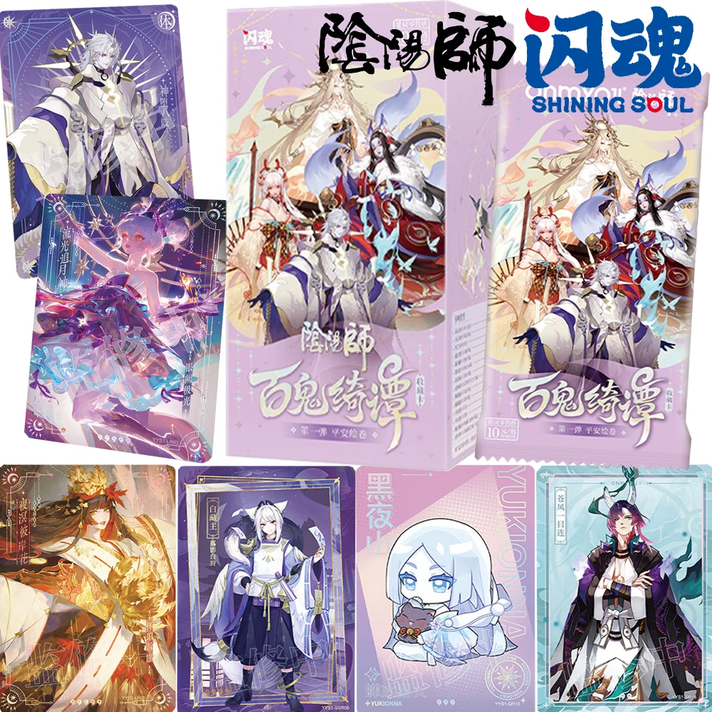 Shining Soul Genuine Onmyoji Rare Limited High Quality Collection Cards Visual Feast Exquisite Character Game Card Player Gift
Shining Soul Genuine Onmyoji Rare Limited High Quality Collection Cards Visual Feast Exquisite Character Game Card Player Gift