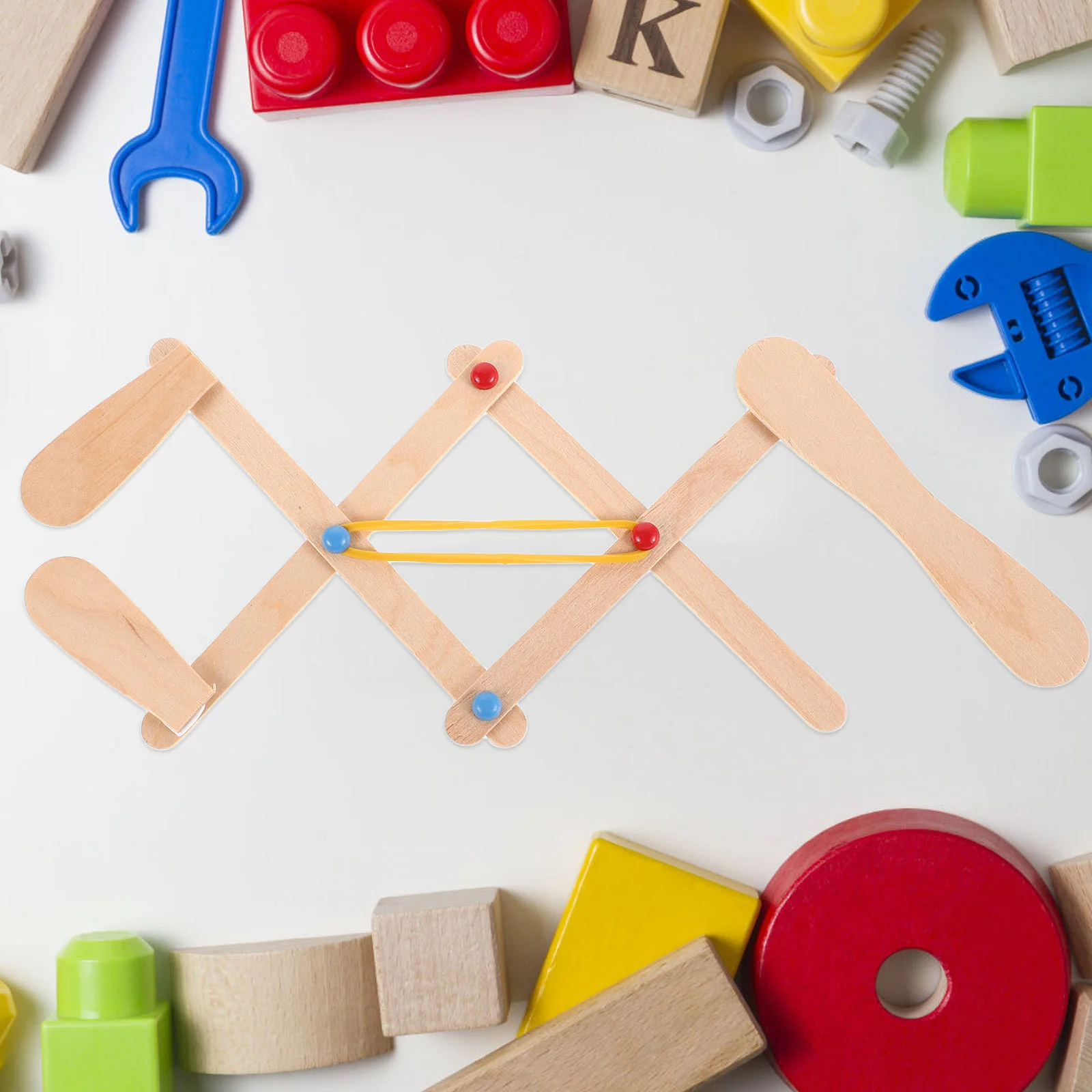 Robot Arm Model Wooden Building Kits Robotic Decoration Assembled Educational Drawing
Robot Arm Model Wooden Building Kits Robotic Decoration Assembled Educational Drawing