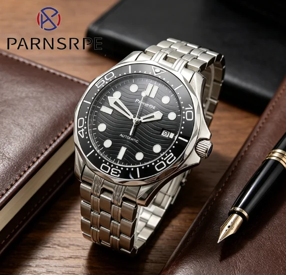 Men's Business Automatic Mechanical Watch Japan 8215 Movement 316L Stainless Steel Waterproof Case Ceramic Bezel Fashion Watch
Men's Business Automatic Mechanical Watch Japan 8215 Movement 316L Stainless Steel Waterproof Case Ceramic Bezel Fashion Watch