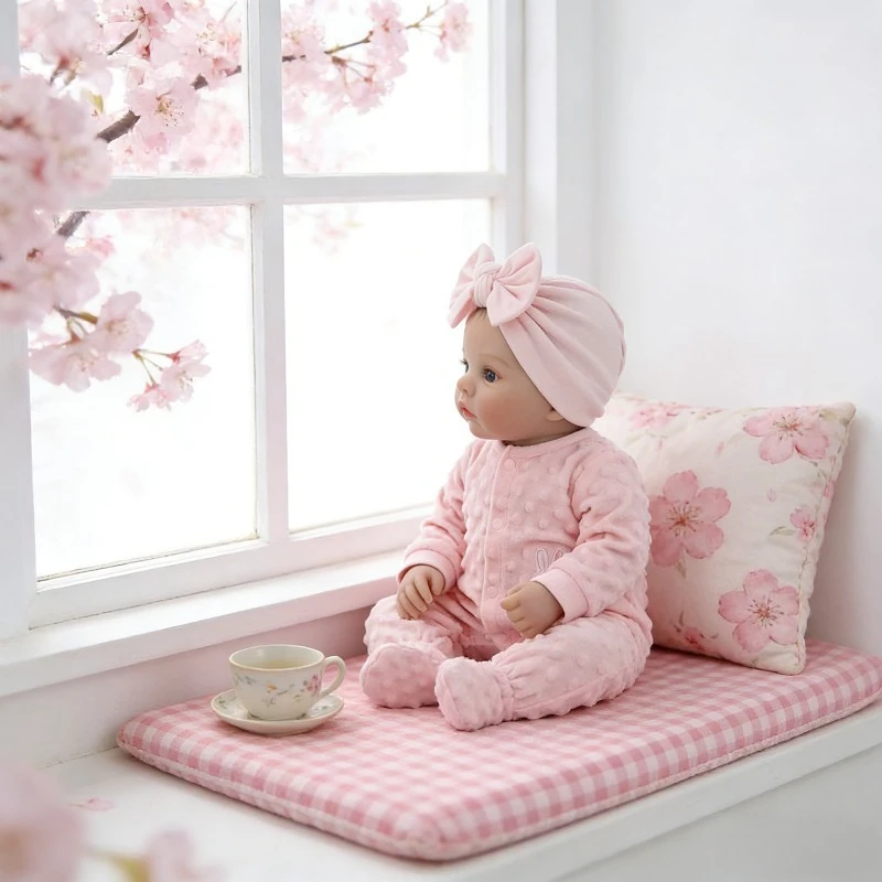 18inch 45cm Blue Eyes Girl Doll Meadow Soft Touch Cloth Body Baby with Painted Hair
18inch 45cm Blue Eyes Girl Doll Meadow Soft Touch Cloth Body Baby with Painted Hair