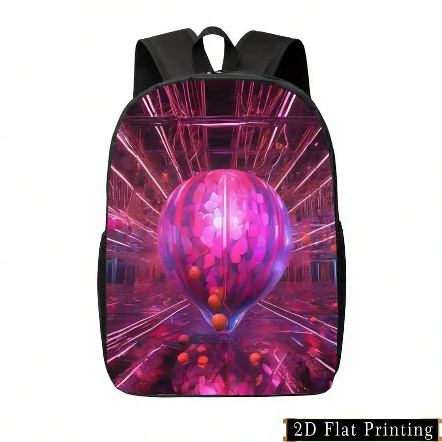 2D Flat Print Backpack Lightweight Large Capacity Adjustable Straps Casual Sports Design Pink Purple Hot Air Balloon
2D Flat Print Backpack Lightweight Large Capacity Adjustable Straps Casual Sports Design Pink Purple Hot Air Balloon