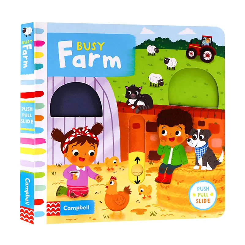 Busy Farm, Baby Children's books aged 1 2 3, English picture book, 9781509828944
Busy Farm, Baby Children's books aged 1 2 3, English picture book, 9781509828944