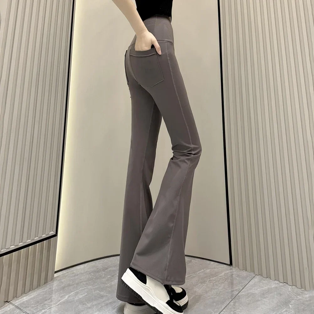 Bell Bottoms High Waist Leggings For Autumn And Winter Solid Brand New Female Polyester Regular For Daily Wear
Bell Bottoms High Waist Leggings For Autumn And Winter Solid Brand New Female Polyester Regular For Daily Wear