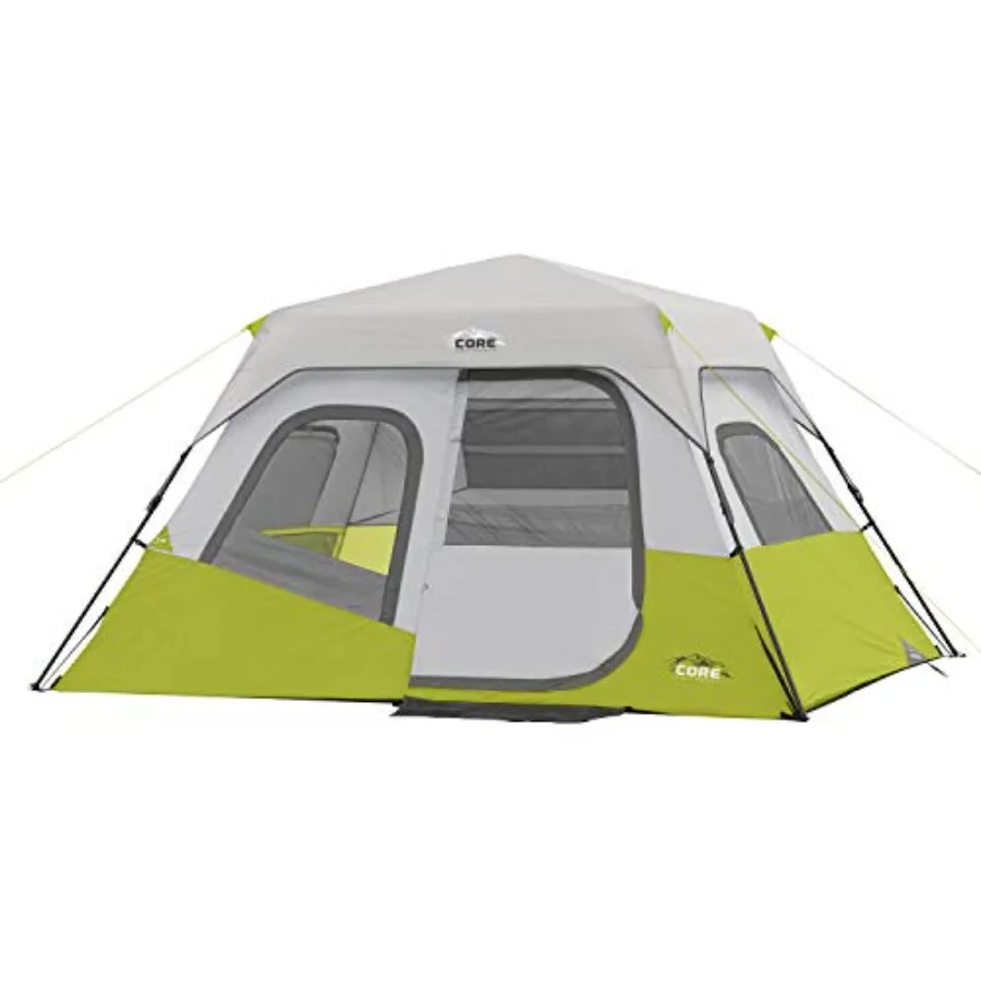 Instant Cabin Tents for family car camping: multi-room pop-up design with storage pockets, durable polyester fabric, gray color
Instant Cabin Tents for family car camping: multi-room pop-up design with storage pockets, durable polyester fabric, gray color