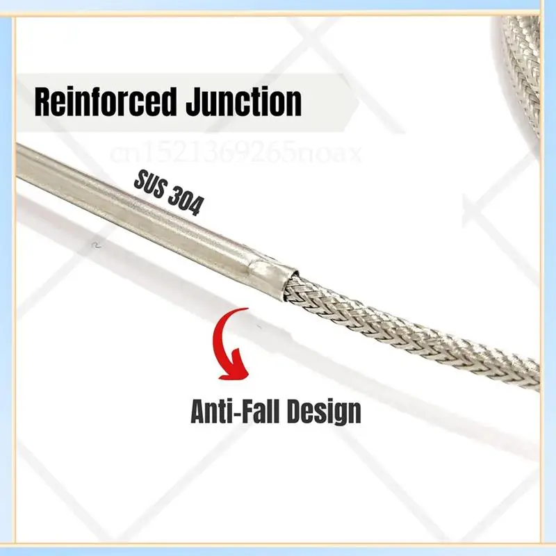 -SPOR TCE-K02H3-100 K-Type Thermocouple Metal Probe Suitable For Furnace K-Type Input Instrument Thermocouple Sensor
-SPOR TCE-K02H3-100 K-Type Thermocouple Metal Probe Suitable For Furnace K-Type Input Instrument Thermocouple Sensor