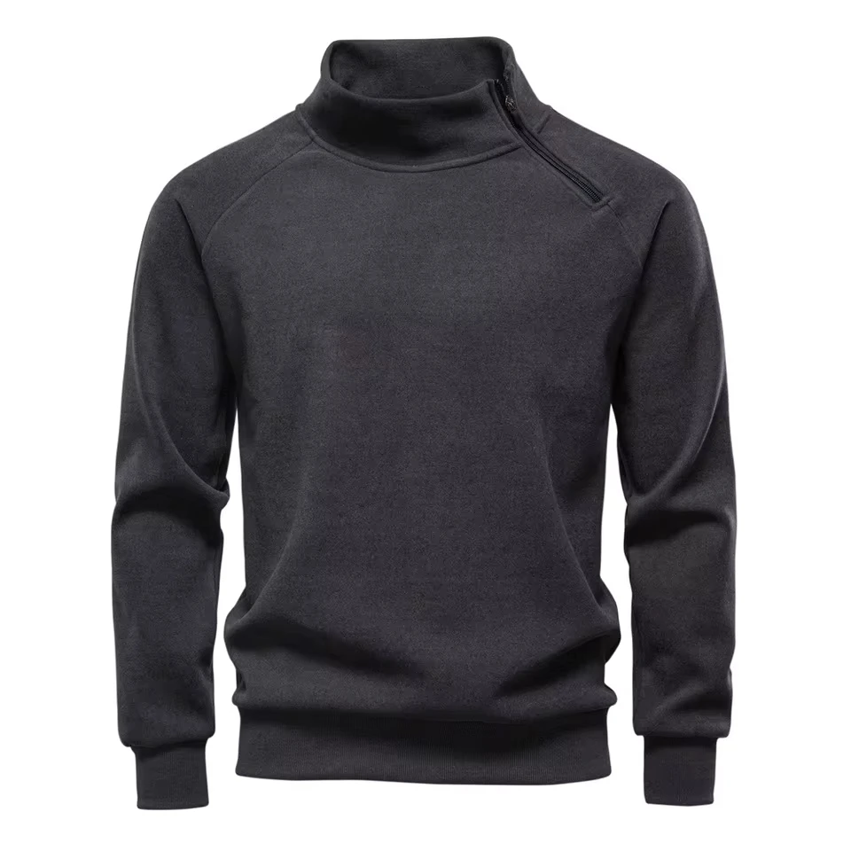 New Fashion Autumn Winter Men's Solid Color Casual Trendy Loose Thicken Stand Collar Pullover Sweatshirts Male Hoodies Clothes
New Fashion Autumn Winter Men's Solid Color Casual Trendy Loose Thicken Stand Collar Pullover Sweatshirts Male Hoodies Clothes