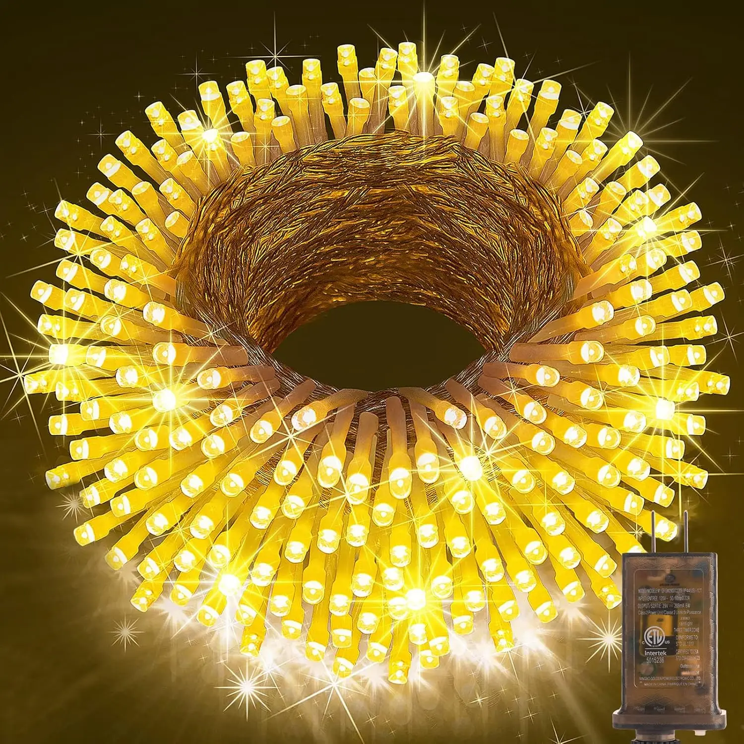 600ft 1500 LED Christmas String Lights, 8 Modes + Timer, Dimmable, Plug-in, Waterproof for Outdoor Decor
600ft 1500 LED Christmas String Lights, 8 Modes + Timer, Dimmable, Plug-in, Waterproof for Outdoor Decor