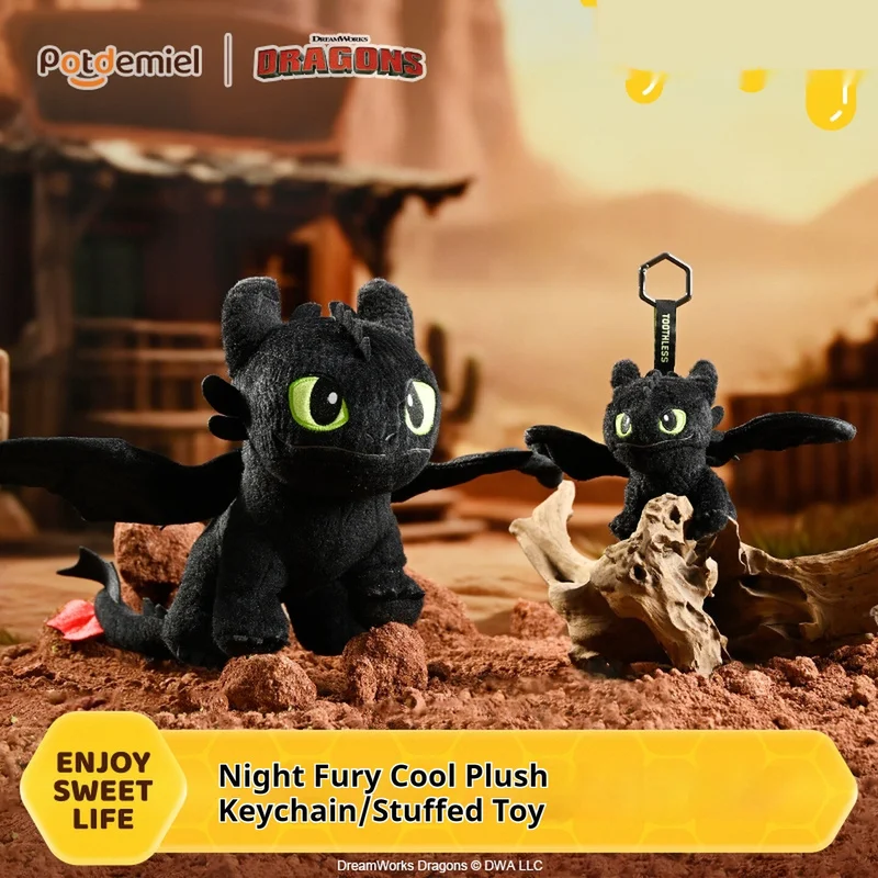 Official Potdemiel How To Train Your Dragon Plush - Night Fury Toothless Collectible Doll With Backpack Clip Boys' Gift
Official Potdemiel How To Train Your Dragon Plush - Night Fury Toothless Collectible Doll With Backpack Clip Boys' Gift