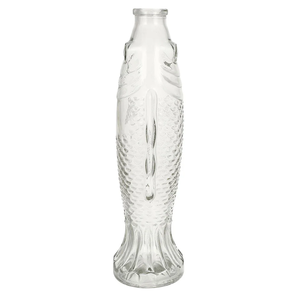 Glass Fish Vase Flower Pot Retro Decor Corked Drift Bottle Lovely Gift Storage Office
Glass Fish Vase Flower Pot Retro Decor Corked Drift Bottle Lovely Gift Storage Office