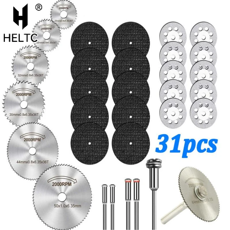 10/31pc Diamond Cutting Discs Sanding Grinding Wheel Circular Saw Blade Woodworking Metal Mini Drill Rotary Tool Accessories
10/31pc Diamond Cutting Discs Sanding Grinding Wheel Circular Saw Blade Woodworking Metal Mini Drill Rotary Tool Accessories