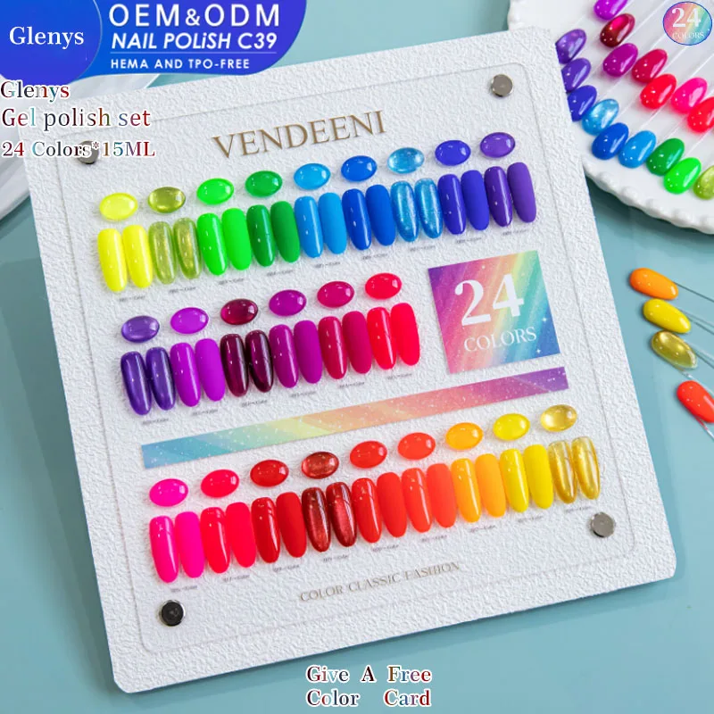24 color nail polish glue popular new immersion gel color matching card factory direct supply nail salon art varnish set 15ML
24 color nail polish glue popular new immersion gel color matching card factory direct supply nail salon art varnish set 15ML