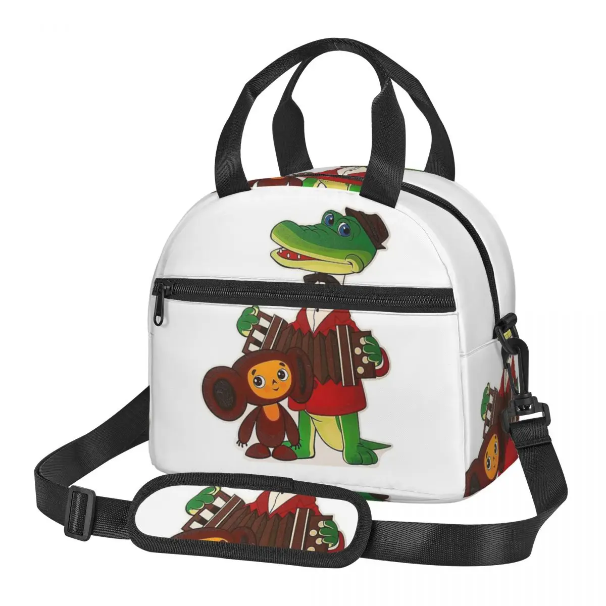 Термосумка для обедов Cheburashka And Gena: портативный контейнер для еды, изолированный ланч-бокс для школы
Термосумка для обедов Cheburashka And Gena: портативный контейнер для еды, изолированный ланч-бокс для школы