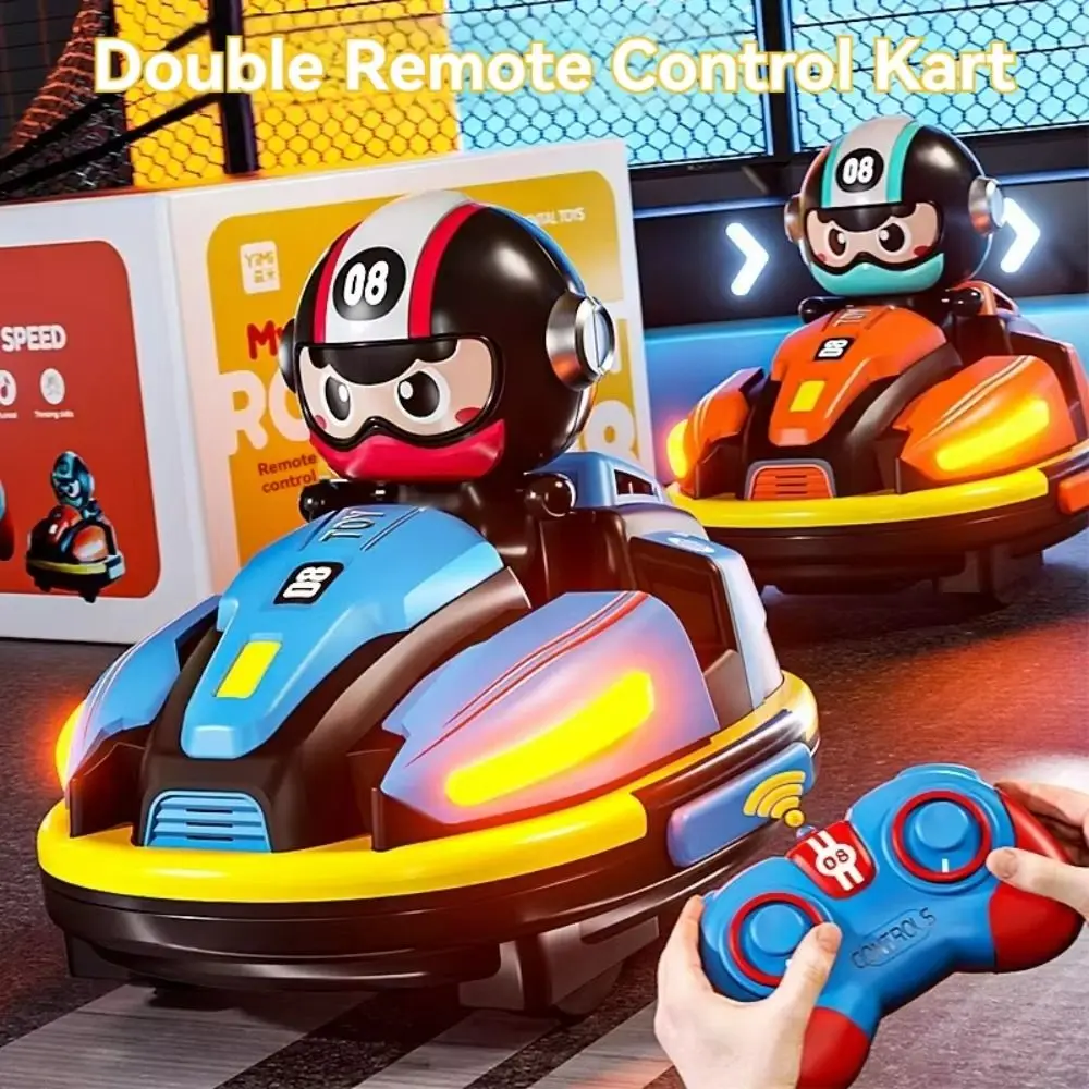 Simulated Nitrogen RC Battle Bumper Car Electric Multi-player Remote Control Cars Drift Crash Children's RC Bumper Karting
Simulated Nitrogen RC Battle Bumper Car Electric Multi-player Remote Control Cars Drift Crash Children's RC Bumper Karting