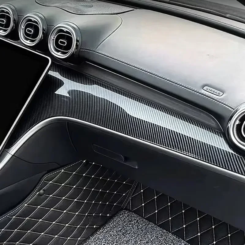 For Mercedes Benz C Class W206 2022-2025 ABS Carbon Fiber Car Center Console Dashboard Panel Cover Trim Interior Car Accessories
For Mercedes Benz C Class W206 2022-2025 ABS Carbon Fiber Car Center Console Dashboard Panel Cover Trim Interior Car Accessories