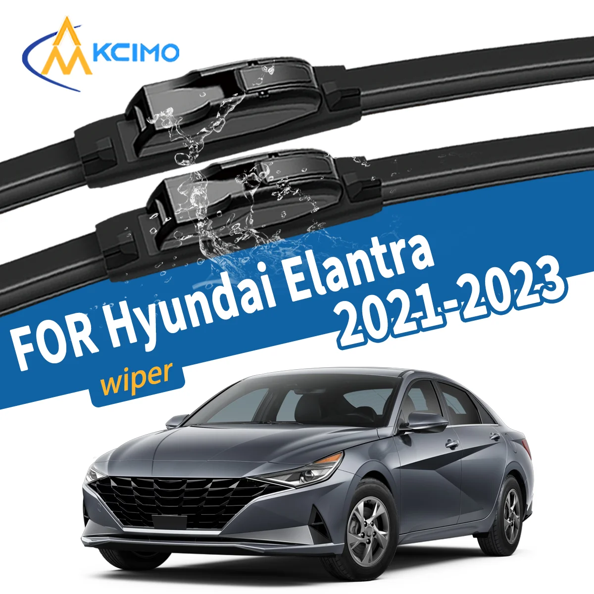 2Pcs Front Windshield Wiper Blades For Hyundai Elantra 2021 2022 2023 All-Weather High Quality Silicone Wiper
2Pcs Front Windshield Wiper Blades For Hyundai Elantra 2021 2022 2023 All-Weather High Quality Silicone Wiper