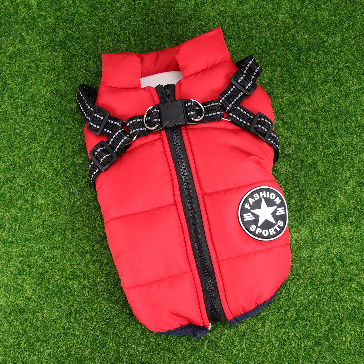 Pet Clothes Cotton Vest Dog Winter Coat Warm Design Red M Comfortable Wear Stylish Brightness Outdoor Use Pet Waistcoat
Pet Clothes Cotton Vest Dog Winter Coat Warm Design Red M Comfortable Wear Stylish Brightness Outdoor Use Pet Waistcoat