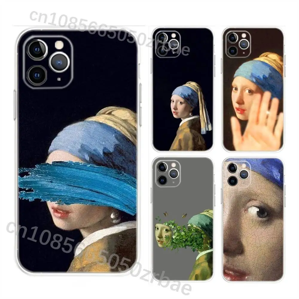 Girl With A Pearl Earring Vermeer Phone Case For iPhone 17,16,15,14,13,12,11 Plus,Pro,Max,XR,XS,X,7,8 Plus,SE,Mini Transparent
Girl With A Pearl Earring Vermeer Phone Case For iPhone 17,16,15,14,13,12,11 Plus,Pro,Max,XR,XS,X,7,8 Plus,SE,Mini Transparent