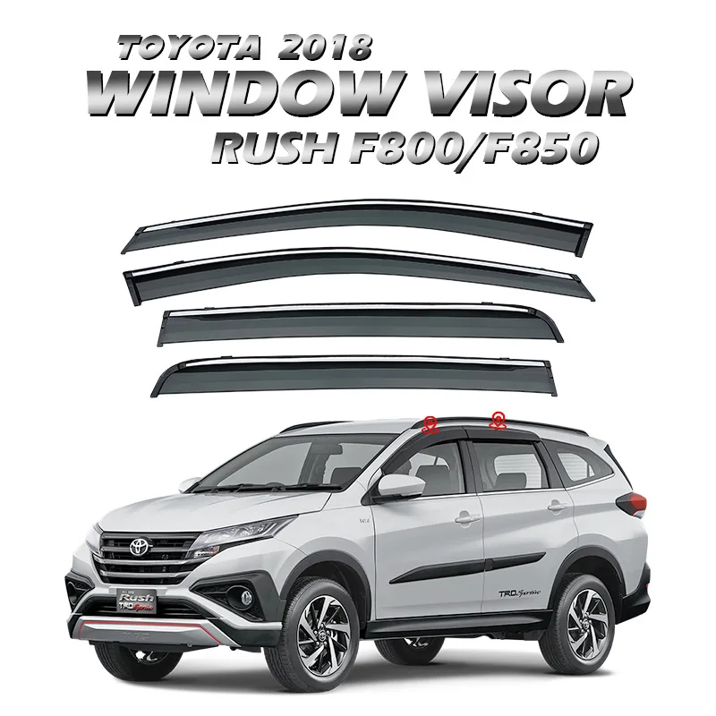 For TOYOTA RUSH Window visor Weather Shield Side Window Deflector Car windshield weather shield Car accessories
For TOYOTA RUSH Window visor Weather Shield Side Window Deflector Car windshield weather shield Car accessories