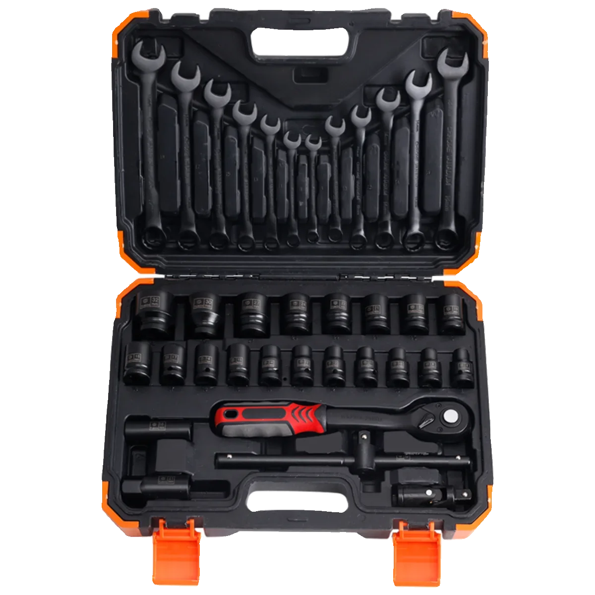 Sleeve ratchet wrench combination set 37 pieces tool pneumatic big fly car motorcycle repair full set of car repair steam
Sleeve ratchet wrench combination set 37 pieces tool pneumatic big fly car motorcycle repair full set of car repair steam
