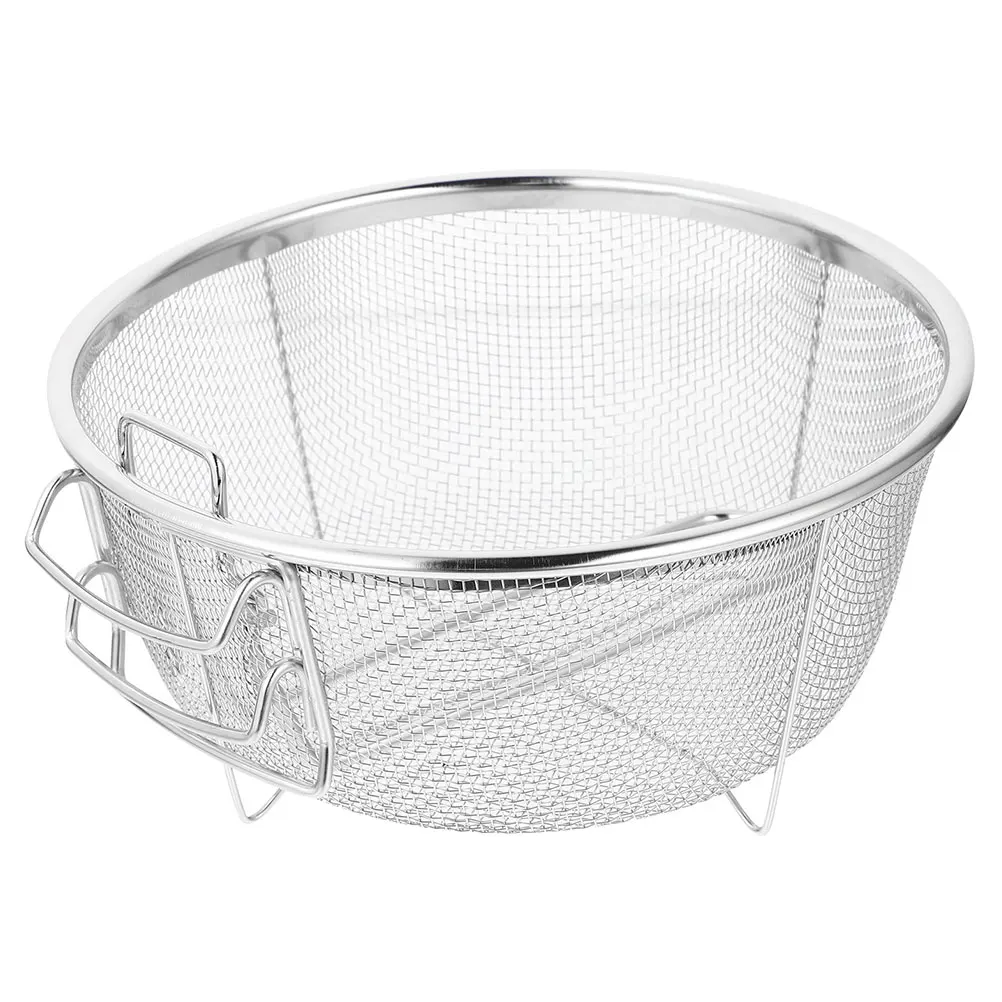 Stainless Steel Frying Filter with Handle for Pot Air Fryer Mesh Strainer Deep Fryer Basket Fry Stainless Steel Basket
Stainless Steel Frying Filter with Handle for Pot Air Fryer Mesh Strainer Deep Fryer Basket Fry Stainless Steel Basket