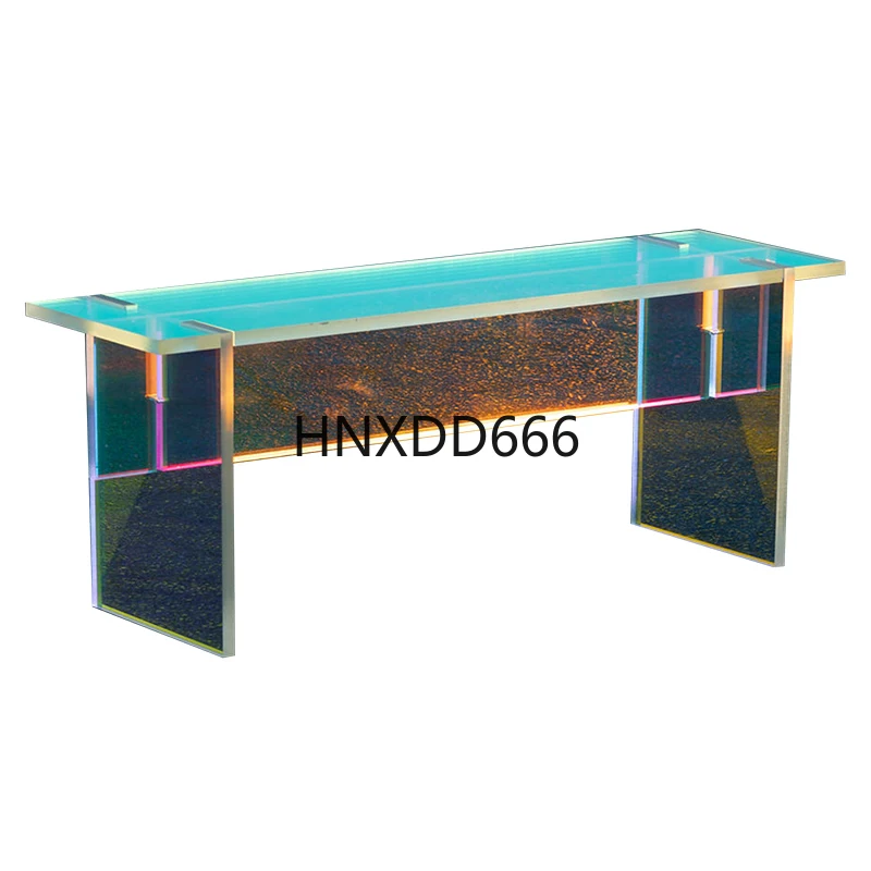 Colorful coffee table living room household small apartment minimalist high-end artistic table
Colorful coffee table living room household small apartment minimalist high-end artistic table