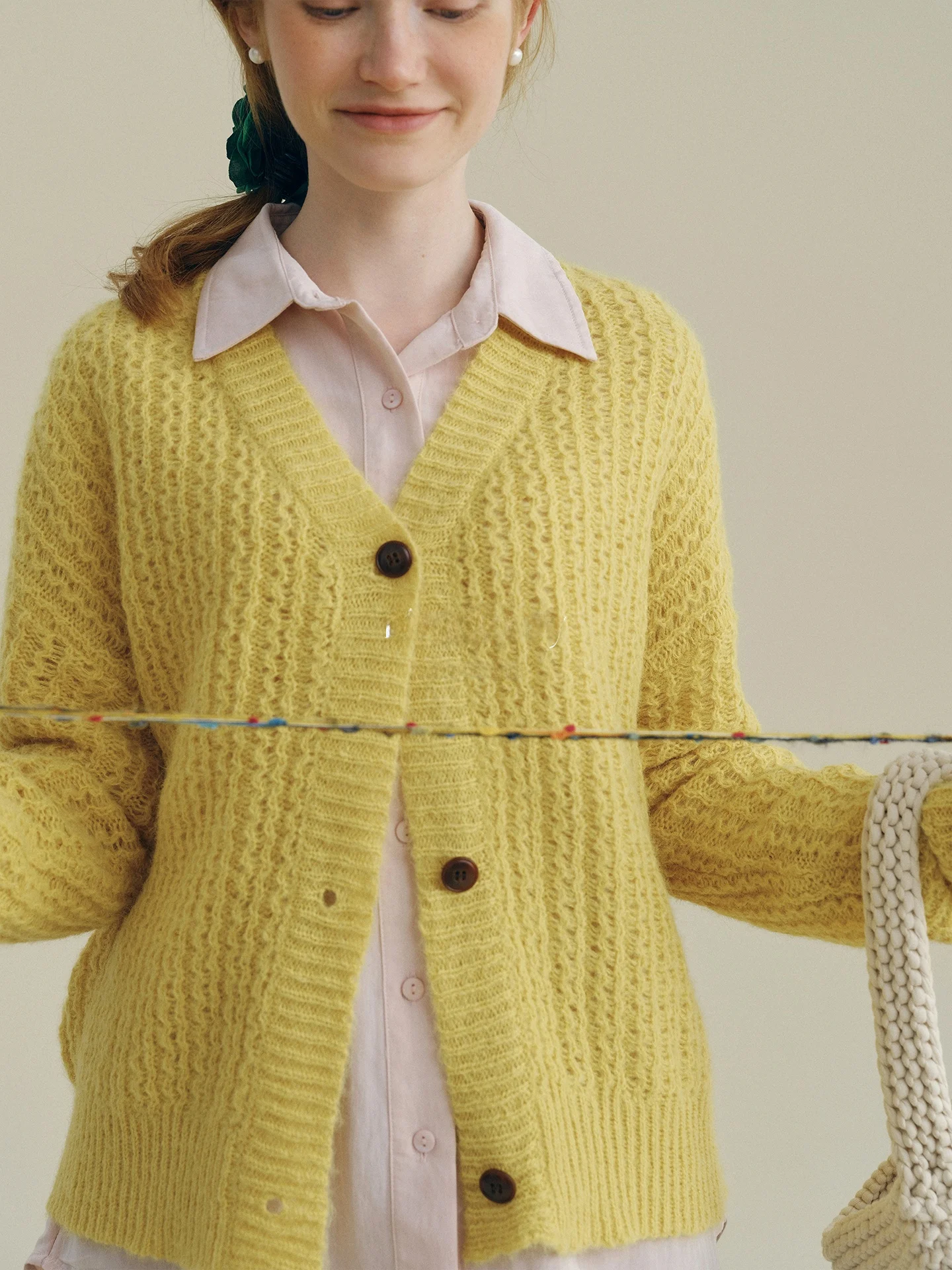 Rina Berry Wool Blend Cardigan V-Ne Layering Design Versatile Commute Friendly Long Sve Warm Knitted Women's Sweater
Rina Berry Wool Blend Cardigan V-Ne Layering Design Versatile Commute Friendly Long Sve Warm Knitted Women's Sweater