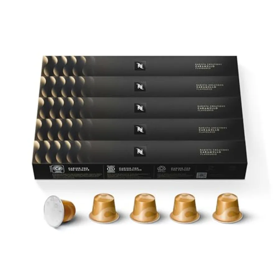 Capsules Original Line Caramello Medium Roast Espresso Coffee 50 Count Espresso Coffee Pods
Capsules Original Line Caramello Medium Roast Espresso Coffee 50 Count Espresso Coffee Pods