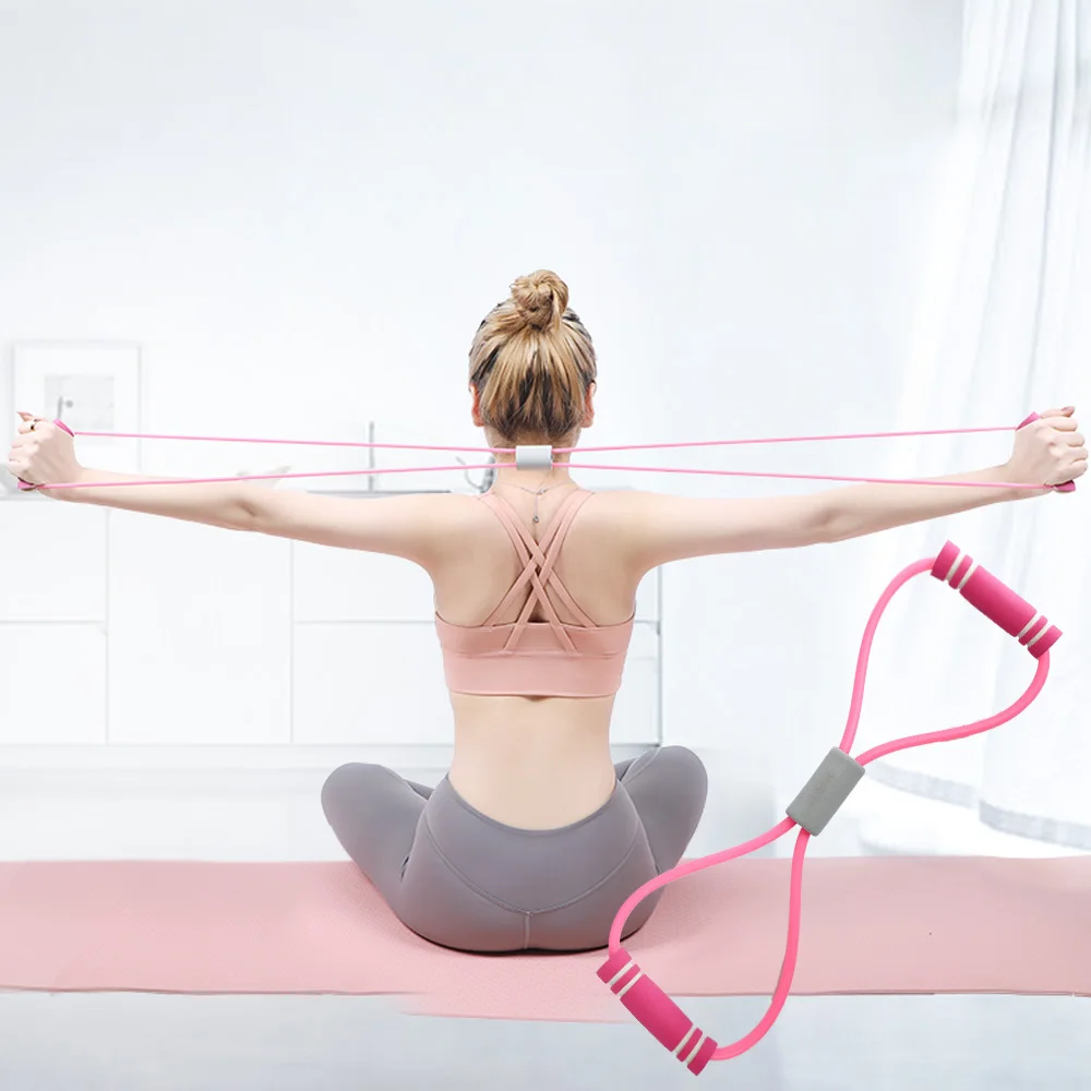 PINJIAN Resistance Bands 8-Shape Gym Yoga Tension Exercise Resistance Rope Strength Training Fitness Tool Portable Fitness Equip
PINJIAN Resistance Bands 8-Shape Gym Yoga Tension Exercise Resistance Rope Strength Training Fitness Tool Portable Fitness Equip