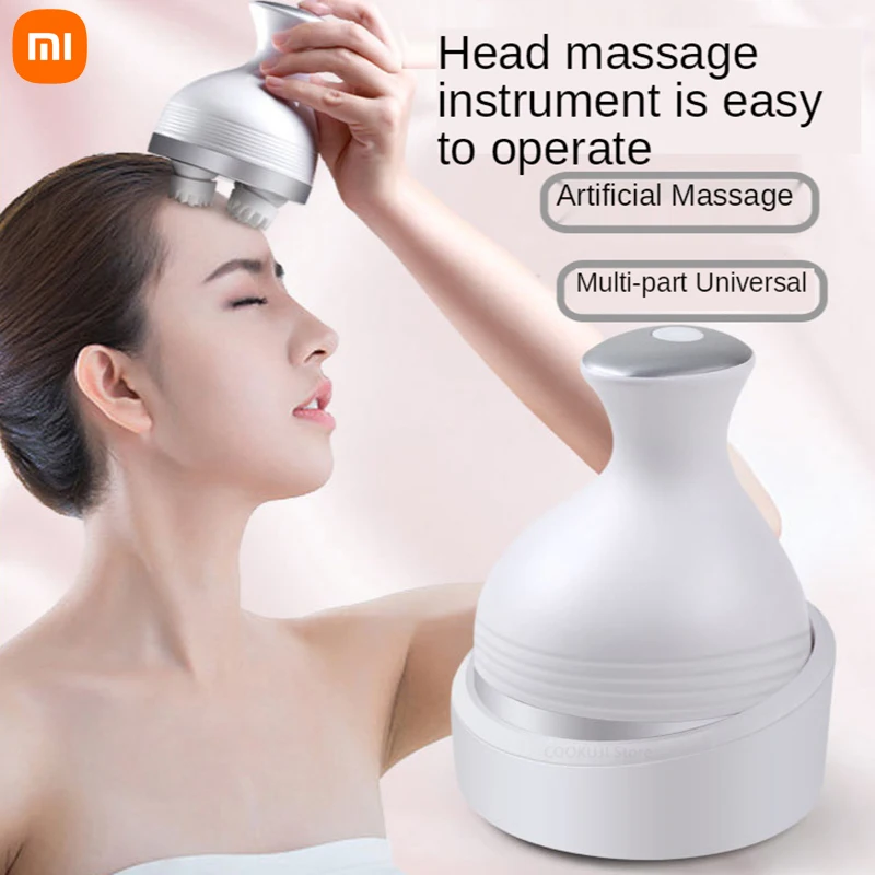 Xiaomi Electric Head Massager Wireless Scalp Massager Waterproof Body Massage Health Care Shoulder Neck Tissue Kneading Massage
Xiaomi Electric Head Massager Wireless Scalp Massager Waterproof Body Massage Health Care Shoulder Neck Tissue Kneading Massage