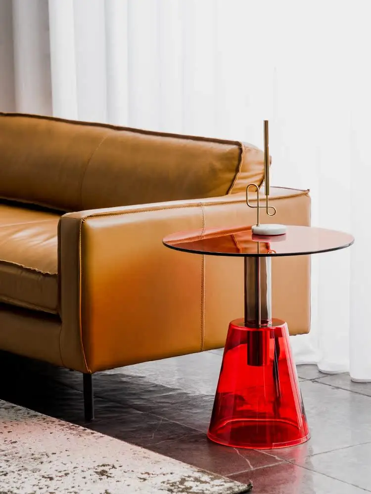 Net red ins glass round table designer light luxury style living room sofa transparent edge several round color coffee table
Net red ins glass round table designer light luxury style living room sofa transparent edge several round color coffee table