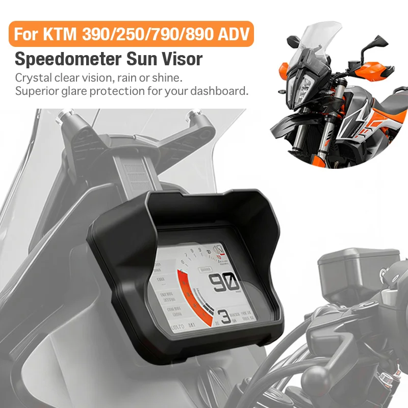 For KTM Speedometer Sun Visor 390 790 890 250 ADV Adventure Duke RC Dashboard Guard Instrument Hat Anti Glare Shield Protector
For KTM Speedometer Sun Visor 390 790 890 250 ADV Adventure Duke RC Dashboard Guard Instrument Hat Anti Glare Shield Protector