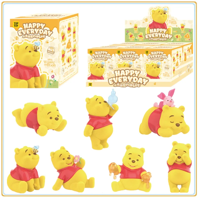 Original Disney Pooh Bear'S Happy Everyday Series Blind Box Cute Winnie Pooh Collection Model Room Decor Toys Mystery Box Gifts 
Original Disney Pooh Bear'S Happy Everyday Series Blind Box Cute Winnie Pooh Collection Model Room Decor Toys Mystery Box Gifts