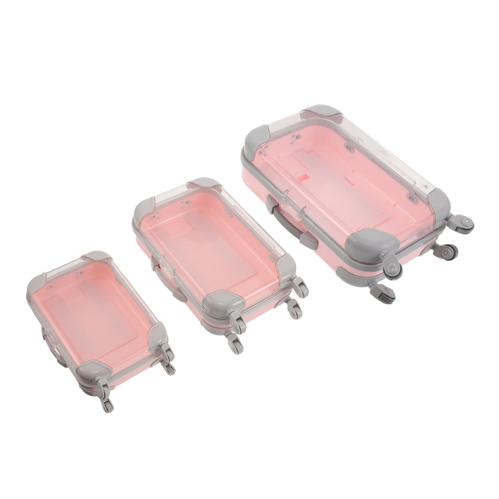 3pcs Mini Suitcase False Eyelash Storage Box Transparent Portable Travel Lash Case Waterproof Shockproof Makeup Organizer For
3pcs Mini Suitcase False Eyelash Storage Box Transparent Portable Travel Lash Case Waterproof Shockproof Makeup Organizer For