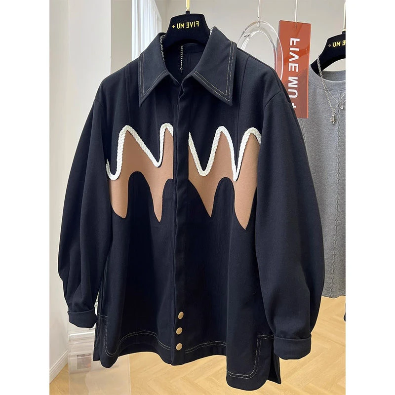 Мужская свободная повседневная куртка-жакет из плотной ткани для работы, осенне-зимняя, больших размеров, 300 пу, молодежная, модная, с длинными рукавами
Мужская свободная повседневная куртка-жакет из плотной ткани для работы, осенне-зимняя, больших размеров, 300 пу, молодежная, модная, с длинными рукавами