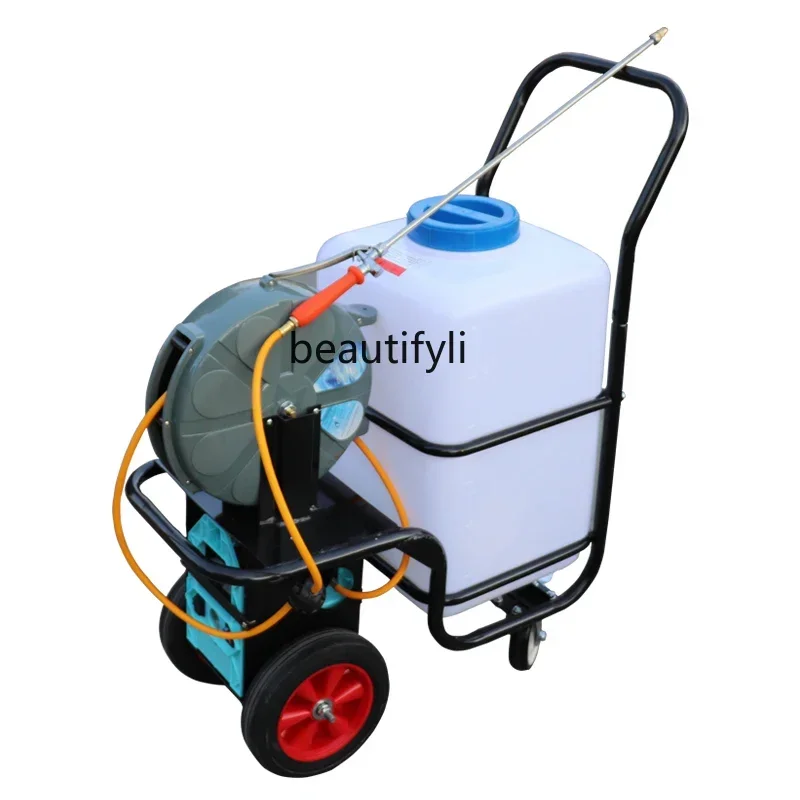 NNHand push electric 60 liters high pressure garden agricultural sprayer breeding greenhouse medicine truck
NNHand push electric 60 liters high pressure garden agricultural sprayer breeding greenhouse medicine truck