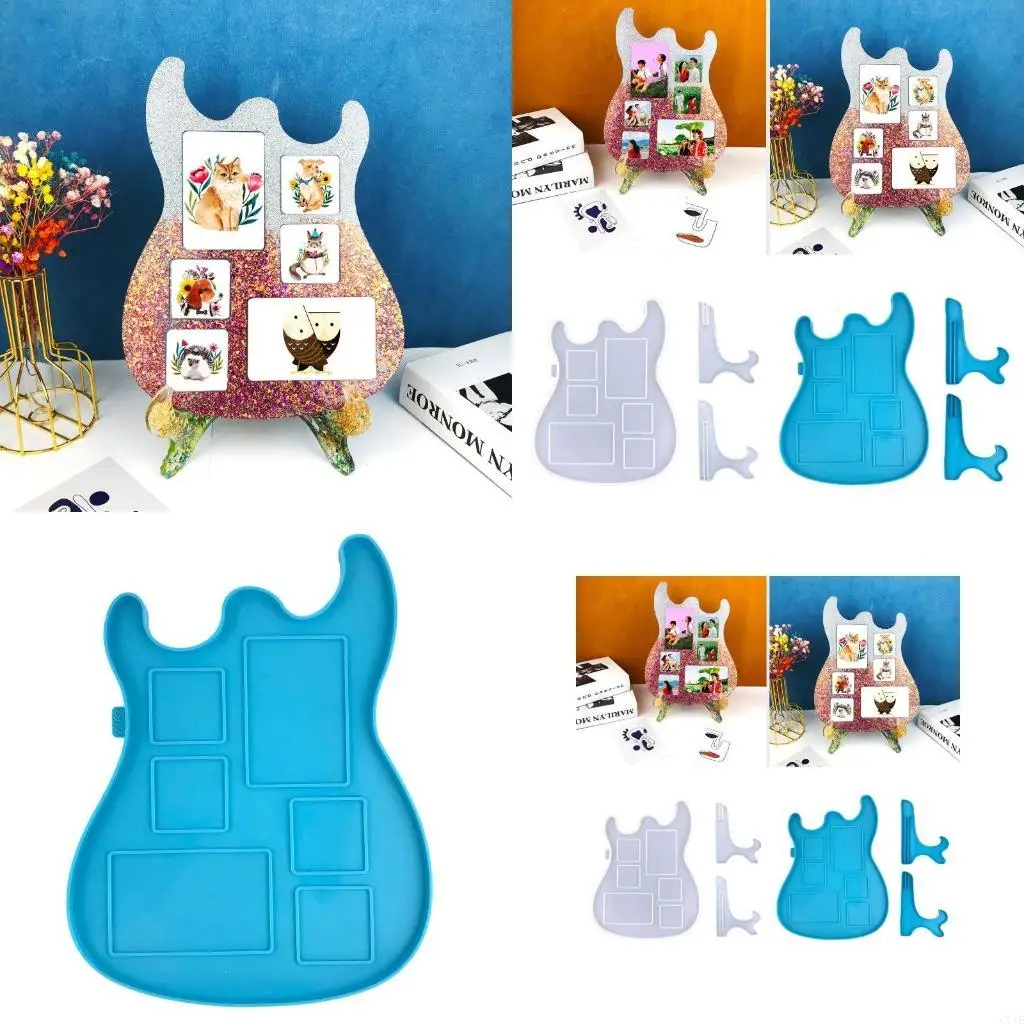 Guitar Photo Frame Mold Silicone Plate Holder Mold for Epoxy Casting Home Decor
Guitar Photo Frame Mold Silicone Plate Holder Mold for Epoxy Casting Home Decor